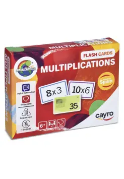 MULTIPLICACIONES, JUEGO DE CARTAS. FLASHCARDS