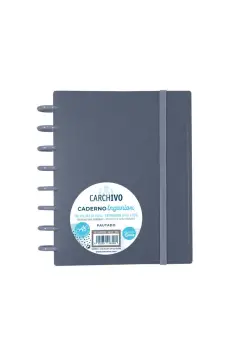 CUADERNO INGENIOX EN CUADRCULA 5X5 MM COLOR GRIS, TAMAO DIN A5