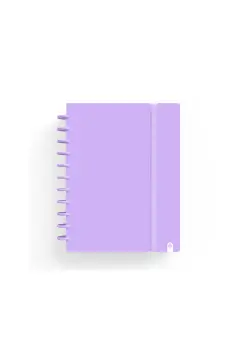 CUADERNO INGENIOX MALVA PASTEL CON RECAMBIO 5X5 MM, TAMAO DIN A5