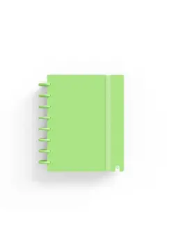 CUADERNO INGENIOX VERDE PASTEL CON RECAMBIO 5X5 MM, TAMAO DIN A5