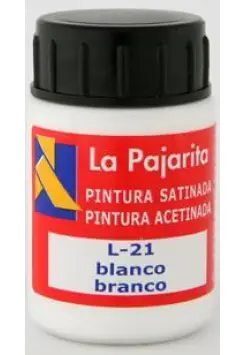 PINTURA ESCOLAR SATINADA BLANCO 35 ML