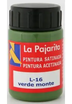 Pintura latex la pajarita verde pino 35 ml