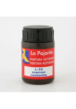 PINTURA ESCOLAR SATINADA MARRN 75 ML