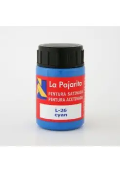 PINTURA ESCOLAR SATINADA CYAN 75 ML