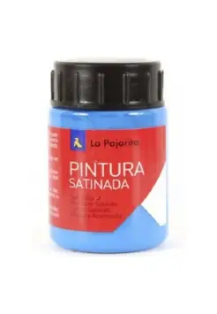 PINTURA ESCOLAR SATINADA CYAN 35 ML