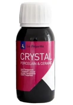 LACA TRANSPARENTE PARA CRISTAL, COLOR NEGRO 50 ML