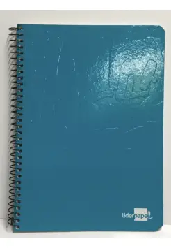 CUADERNO PAUTA 3,5 MM, TAMAO CUARTO CON ESPIRAL