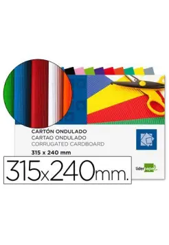 CARTN ONDULADO. PACK 10 UNIDADES EN COLORES SURTIDOS