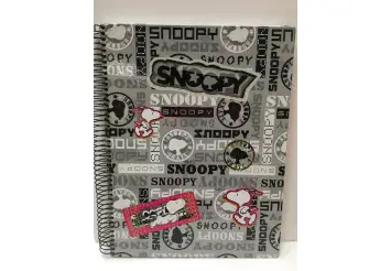 CUADERNO MICROPERFORADO SNOOPY, CUADRO 5 MM TAMAO FOLIO CON ESPIRAL