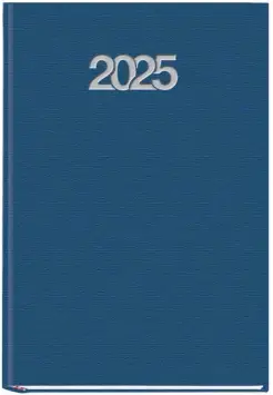 AGENDA 2025 DA VISTA COLOR AZUL, TAMAO CUARTO