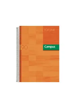 CUADERNO CUADROS 4 MM 90 GR, TAMAO FOLIO CON ESPIRAL 80 HOJAS