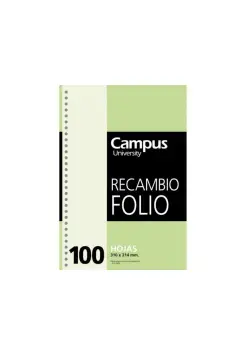 RECAMBIO PAUTA 2,5 MM 4 TALADROS TAMAO FOLIO