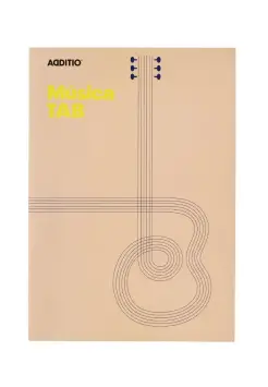 CUADERNO DE MSICA TAB PARA GUITARRA, TAMAO FOLIO