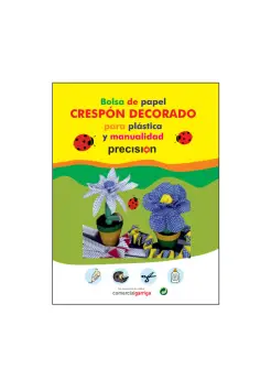 PAPEL CRESPN DECORADO. PACK 6 UNIDADES SURTIDAS A4. 