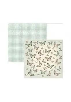 PAPEL SCRAPBOOK 30X30 CM MARIPOSAS