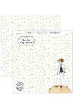 PAPEL SCRAPBOOKING 30X30CM COMUNIN NIO 