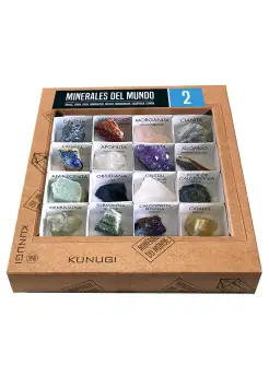 CAJA DE MINERALES DEL MUNDO N 2