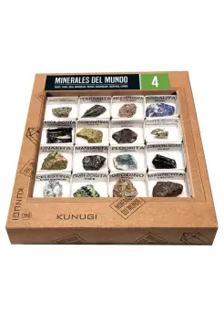 CAJA DE MINERALES DEL MUNDO N 4