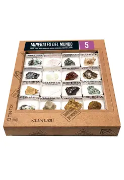 CAJA DE MINERALES DEL MUNDO N 5