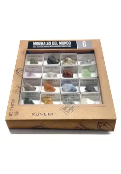 CAJA DE MINERALES DEL MUNDO N 6