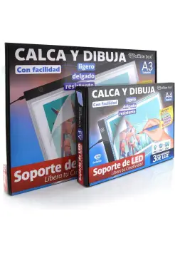 SOPORTE LED CALCA Y DIBUJA, TAMAO DIN A3