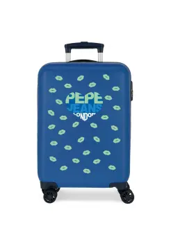 MALETA DE CABINA PEPE JEANS RUTH AZUL 38 X 55 X 20 CM