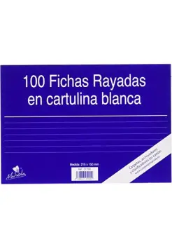 FICHA RAYADA N5 215X160 MM