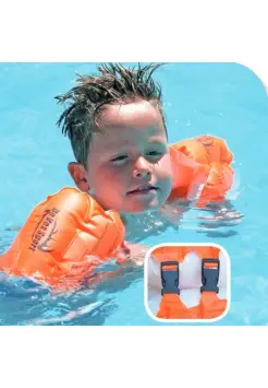 MANGUITOS CON CLIP DE SEGURIDAD SWIMSCHOOL