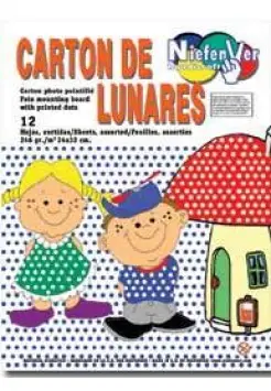 CARTN DE LUNARES. PACK DE 12 HOJAS SURTIDAS