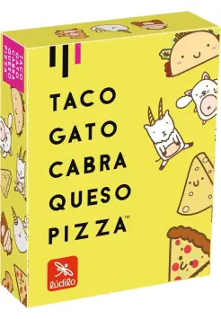 TACO GATO CABRA QUESO PIZZA, JUEGO DE CARTAS