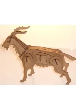 MAQUETA 3D CABRA