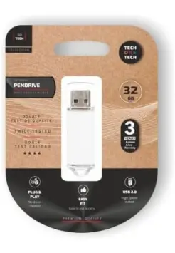 PENDRIVE 32 GB, COLOR BLANCO