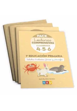 PACK LECTURAS COMPRENSIVAS 4, 5 Y 6 + ORGANIZADOR SEMANAL DE REGALO