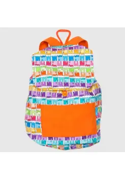 MOCHILA CON SOLAPA CASTILLOS