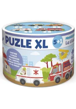 PUZZLE XL PROGRESIVO LA CIUDAD. 2-3-4-6-8 PIEZAS