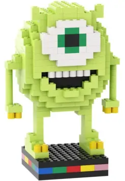 MIKE WAZOWSKI. MONSTRUOS S.A. FIGURA PARA CONSTRUIR. 210 PIEZAS