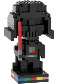 DARTH VADER. FIGURA PARA CONSTRUIR. 255 PIEZAS