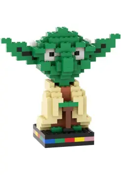 YODA, FIGURA PARA CONSTRUIR. 218 PIEZAS