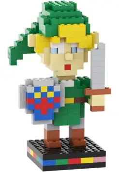 LINK. THE LEGEND OF ZELDA. FIGURA PARA CONSTRUIR. 220 PIEZAS