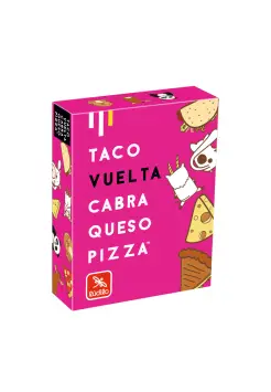 TACO VUELTA CABRA QUESO PIZZA, JUEGO DE CARTAS