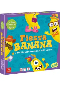 FIESTA BANANA, UN DIVERTIDO JUEGO MAGNTICO DE VESTIR BANANAS