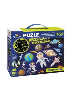 PUZZLE UNIVERSO 80 PIEZAS. BRILLA EN LA OSCURIDAD