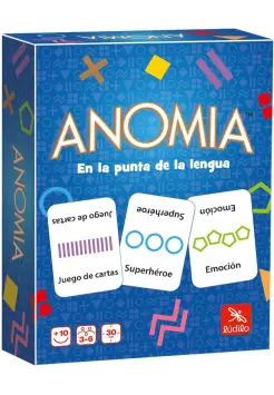 ANOMIA, EN LA PUNTA DE LA LENGUA. JUEGO DE CARTAS