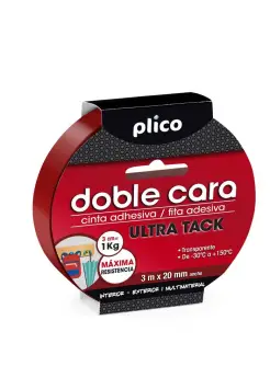 CINTA DOBLE CARA ULTRA TACK 3 X 20 MM