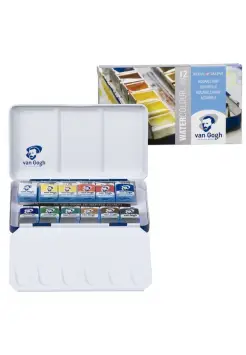 CAJA DE ACUARELAS CON 12 COLORES