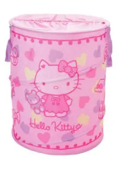 BOLSA GUARDA JUGUETES HELLO KITTY. PLEGABLE