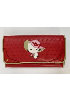 BILLETERO HELLO KITTY ROJO