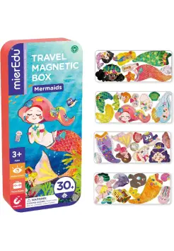 PUZZLE MAGNTICO SIRENAS. TRAVEL MAGNETIC BOX