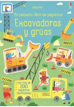 EXCAVADORAS Y GRAS. LIBRO DE PEGATINAS