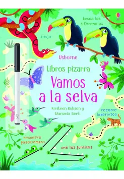 VAMOS A LA SELVA. LIBRO PIZARRA